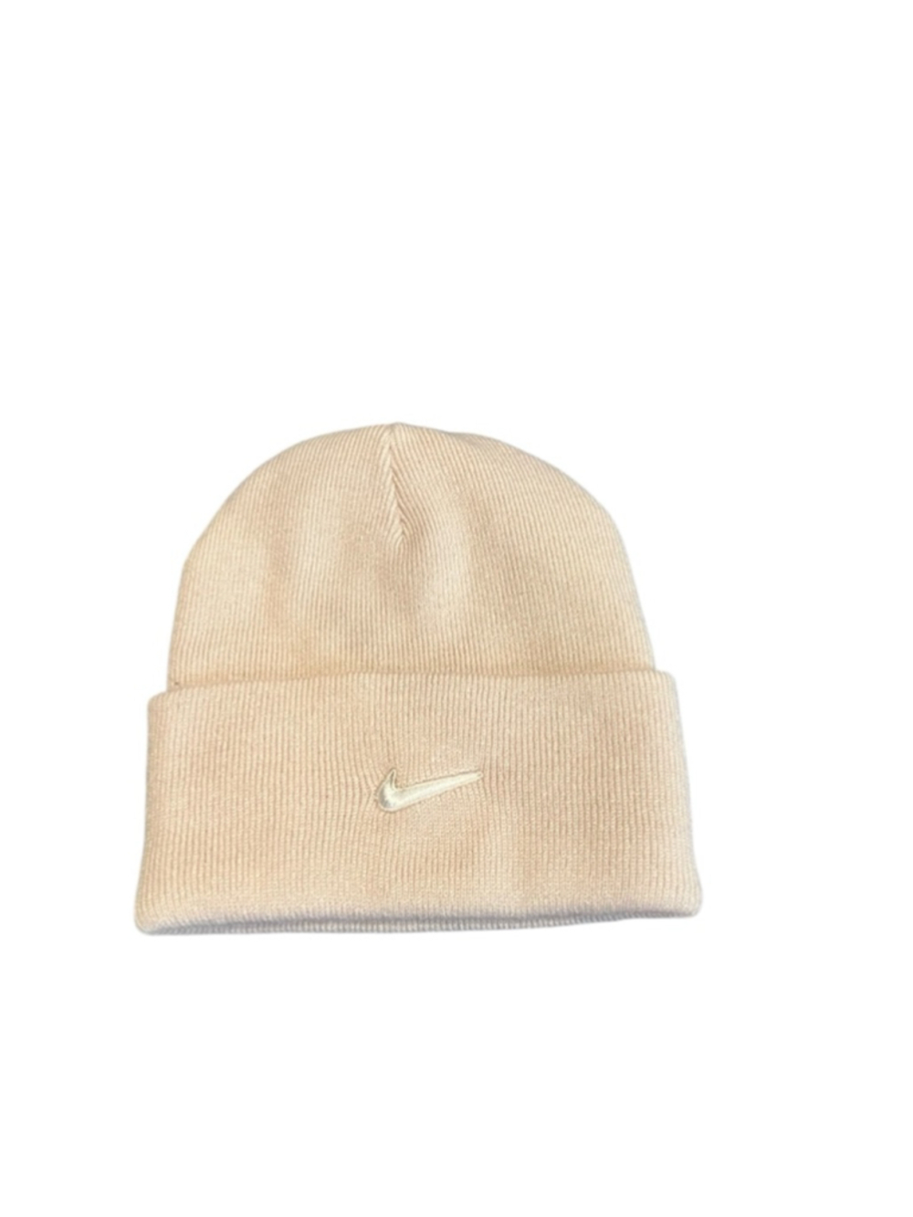 Women's Nike Beige /pink Beanie One Size